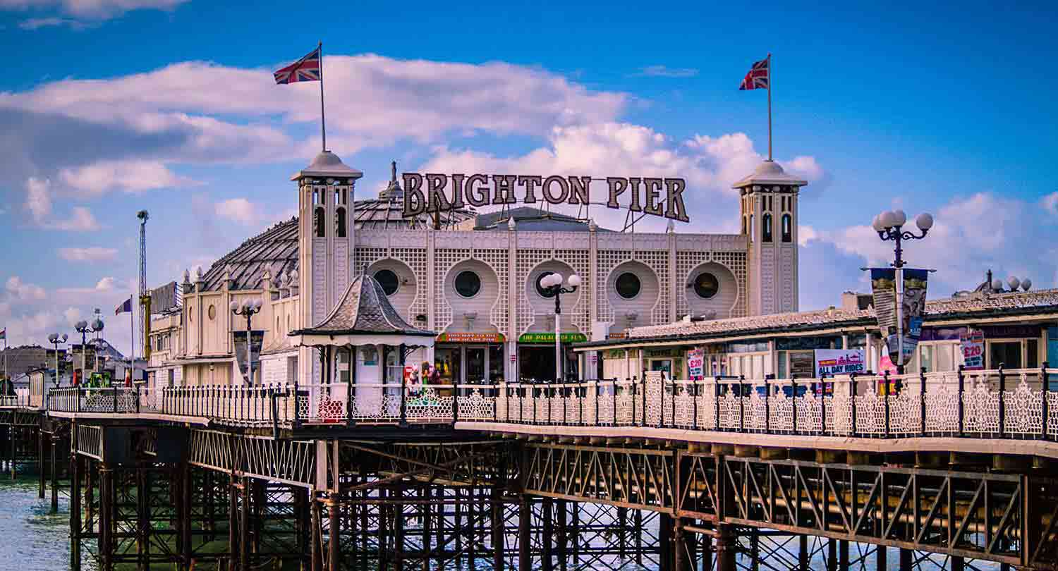 Brighton Pier on the seafront at BrightonSEO