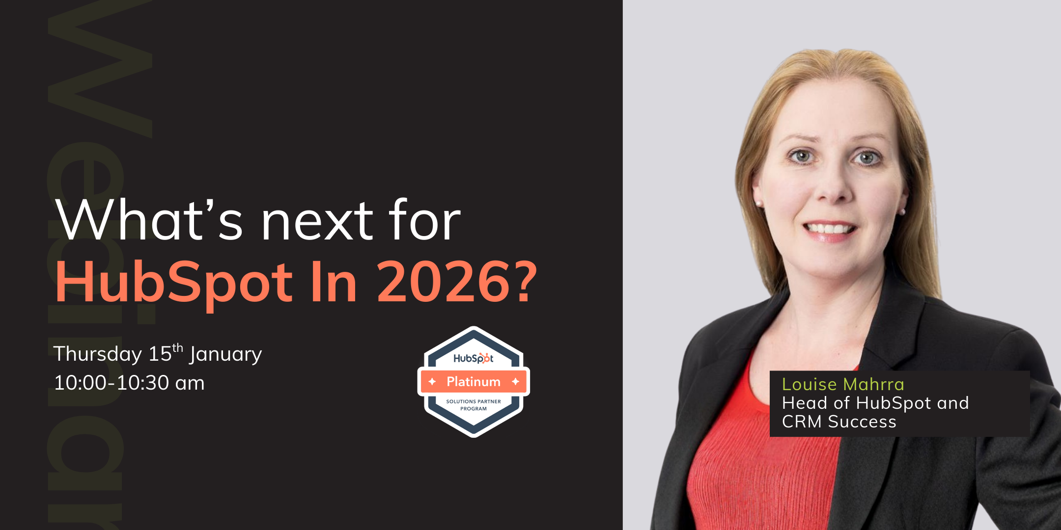 What’s next for HubSpot in 2026 webinar