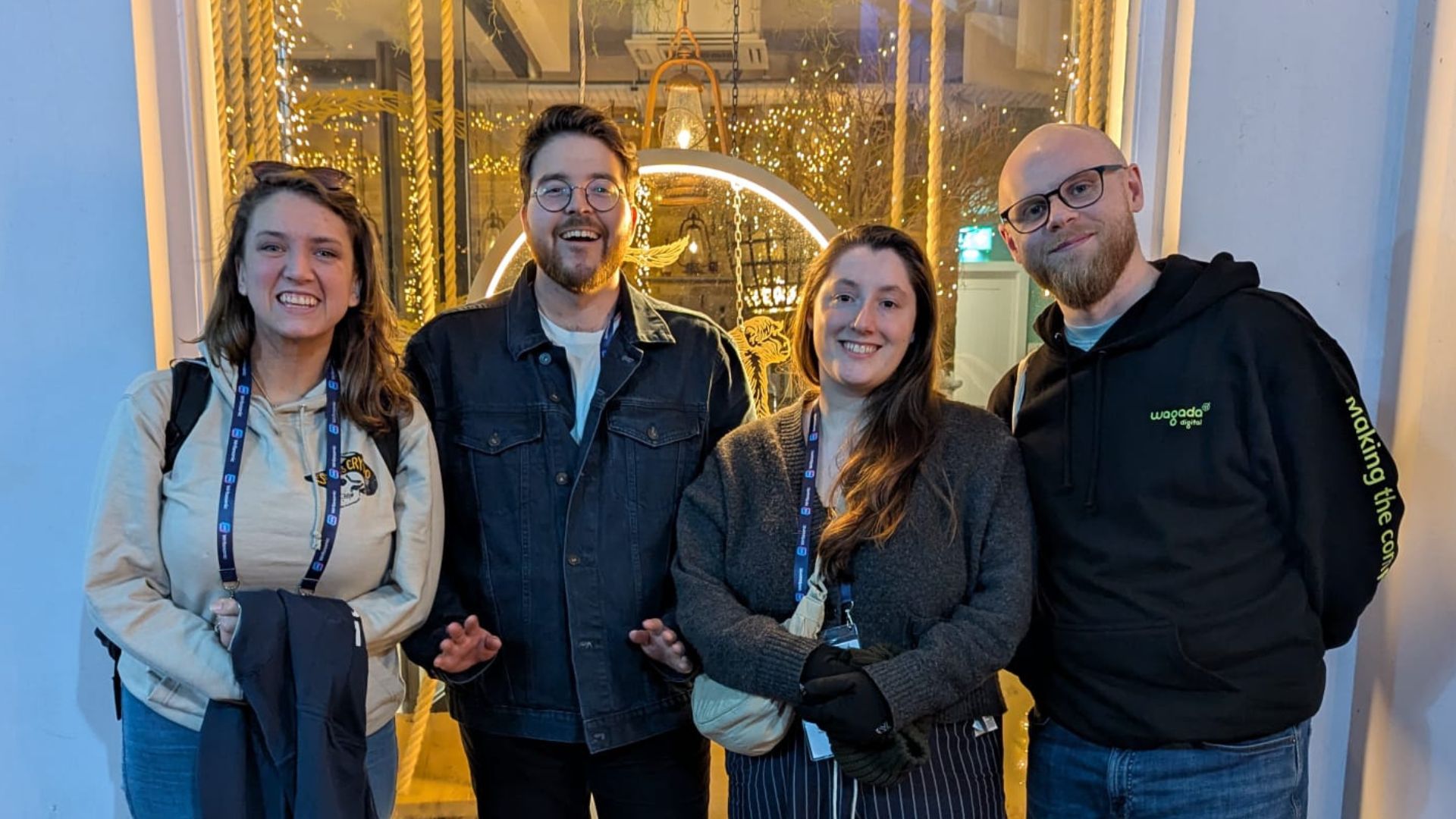 the wagada digital seo team attending BrightonSEO 2025